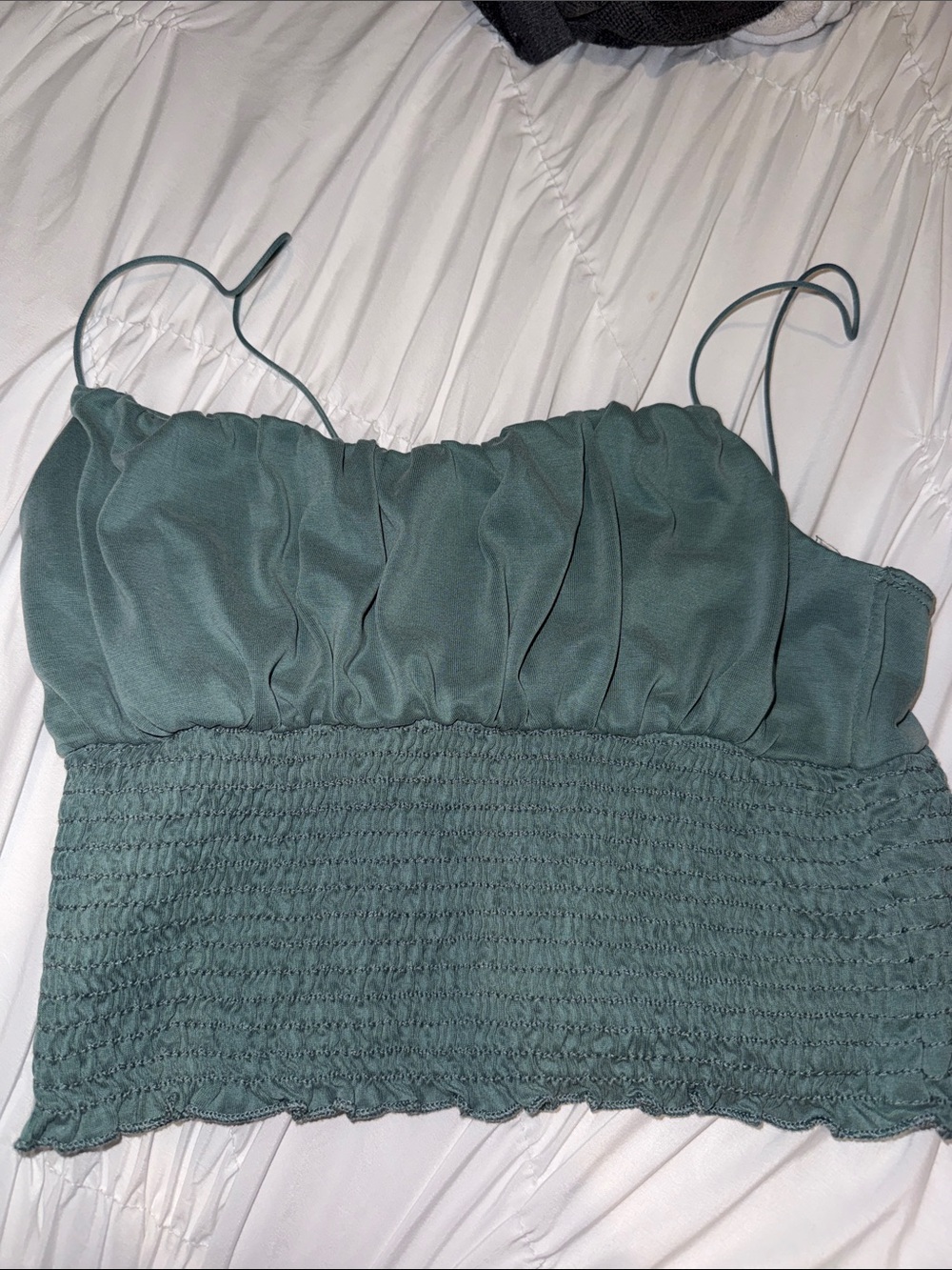 Urban Outfitters Green Crop top
